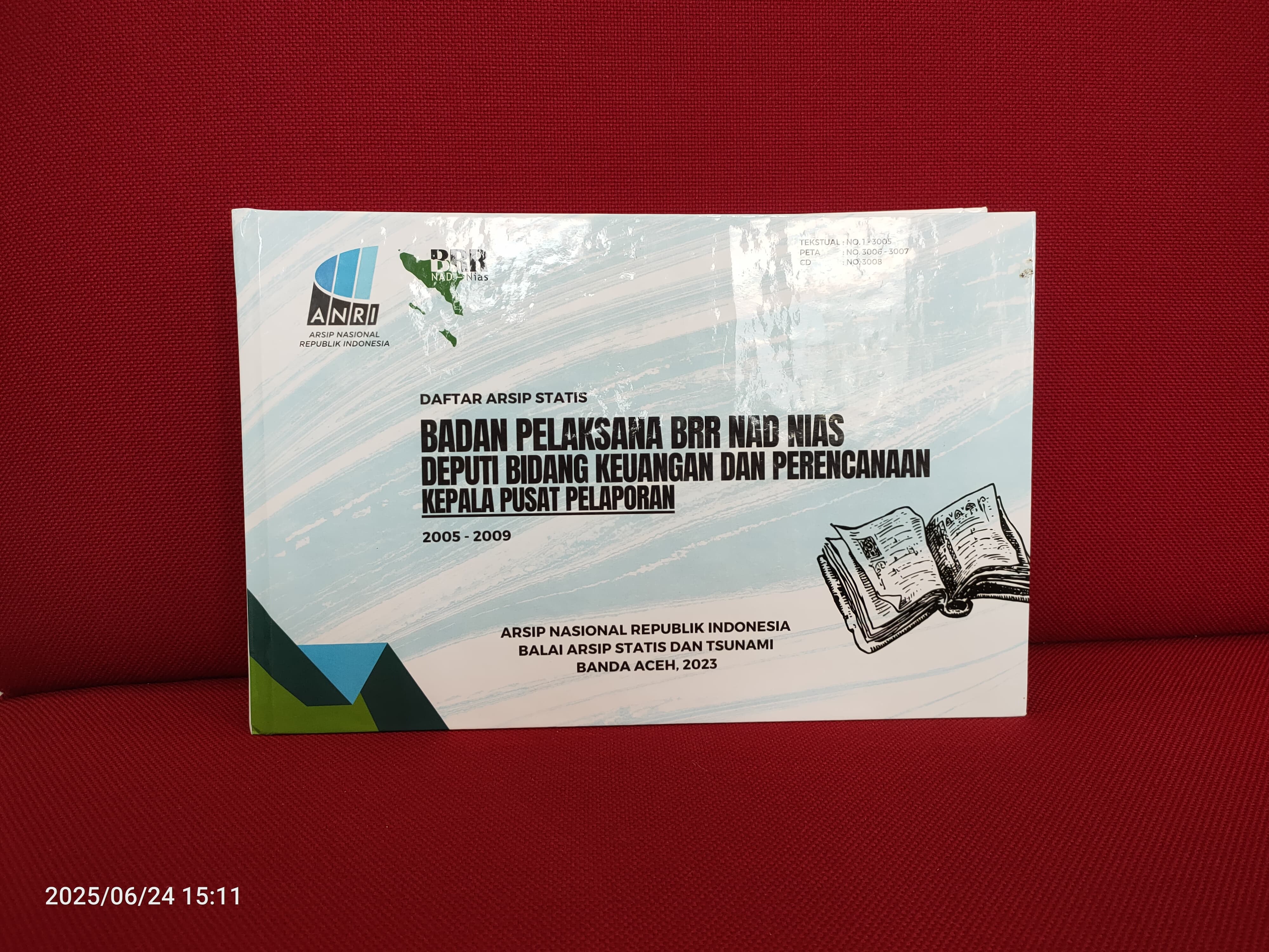 Badan Pelaksana BRR NAD NIAS Deputi Bidang Keuangan dan Perencaaan Seri Kepala Pusat Pelaporan 2005 - 2009